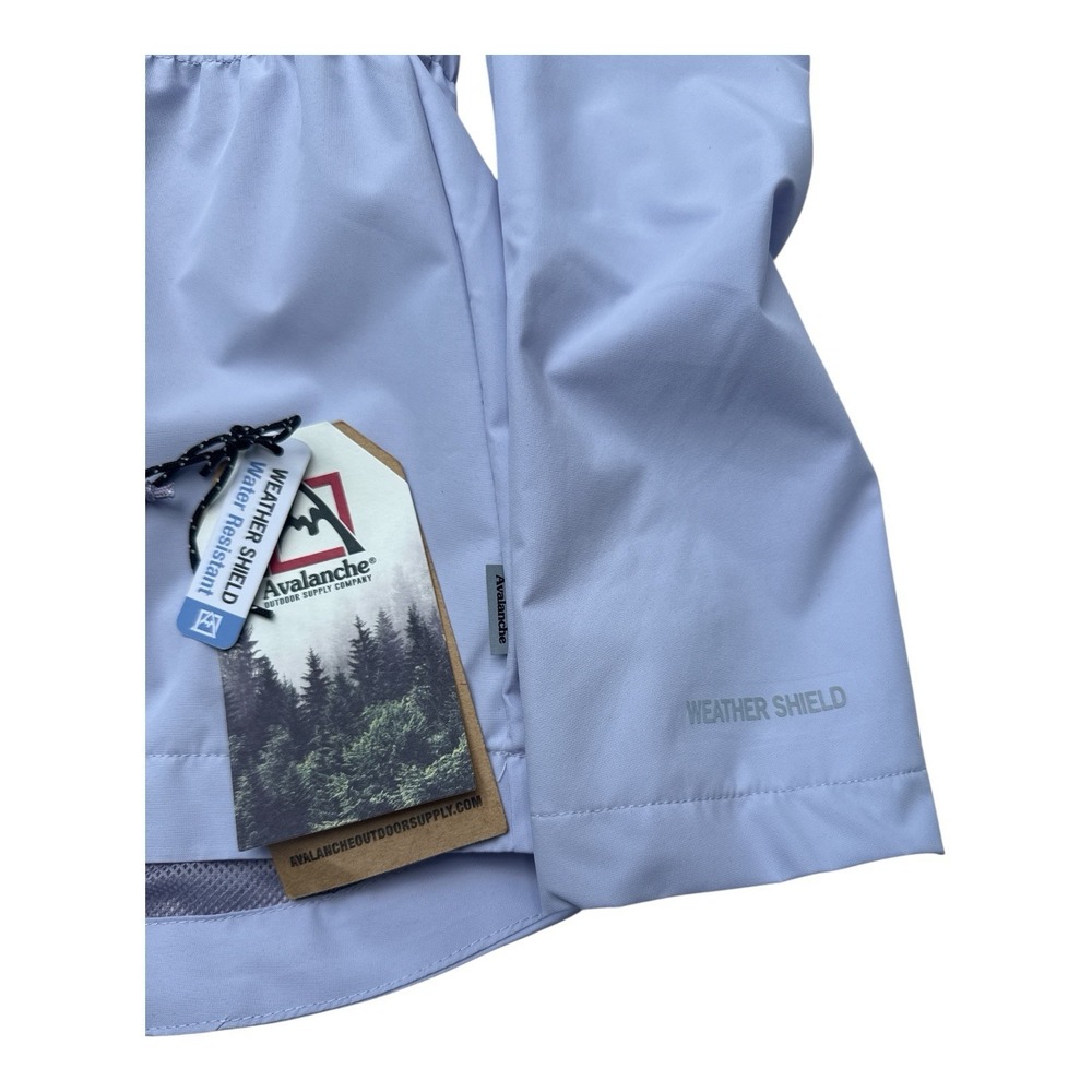 Avalanche Women's Storm Watch Rain Trench Jacket Lined Lightweight Zip Hooded XS - Picture 4 of 8